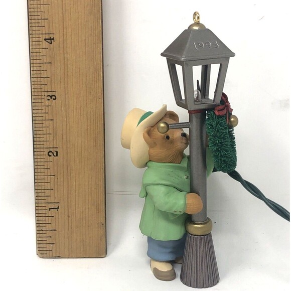 Hallmark Keepsake Magic Light Ornaments Feathered Friends Watch Owl Lamplighter - Picture 13 of 15